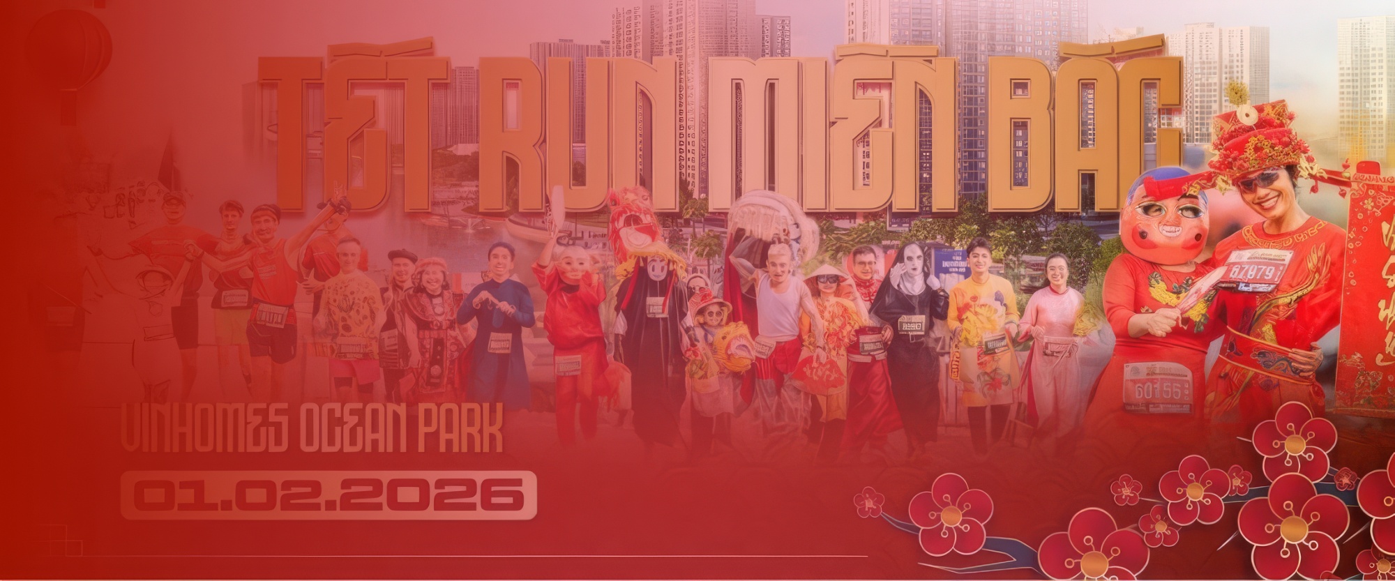 TIẾP NĂNG LƯỢNG
SẴN SÀNG ĐƯỜNG ĐUA
TẾT RUN MIỀN BẮC 2026